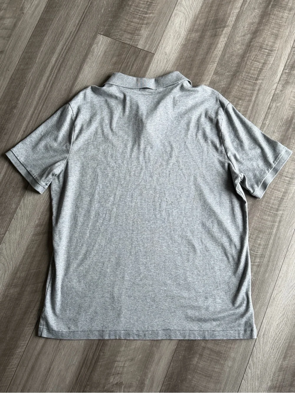 Polo Ralph Lauren Soft Cotton Polo Shirt Men’s Sz L Steel Heather Short Sleeve